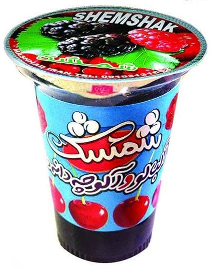 آلبالو ترش لیوانی  85 گرمی