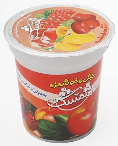 آلوچه ذغال اخته  90 گرمی