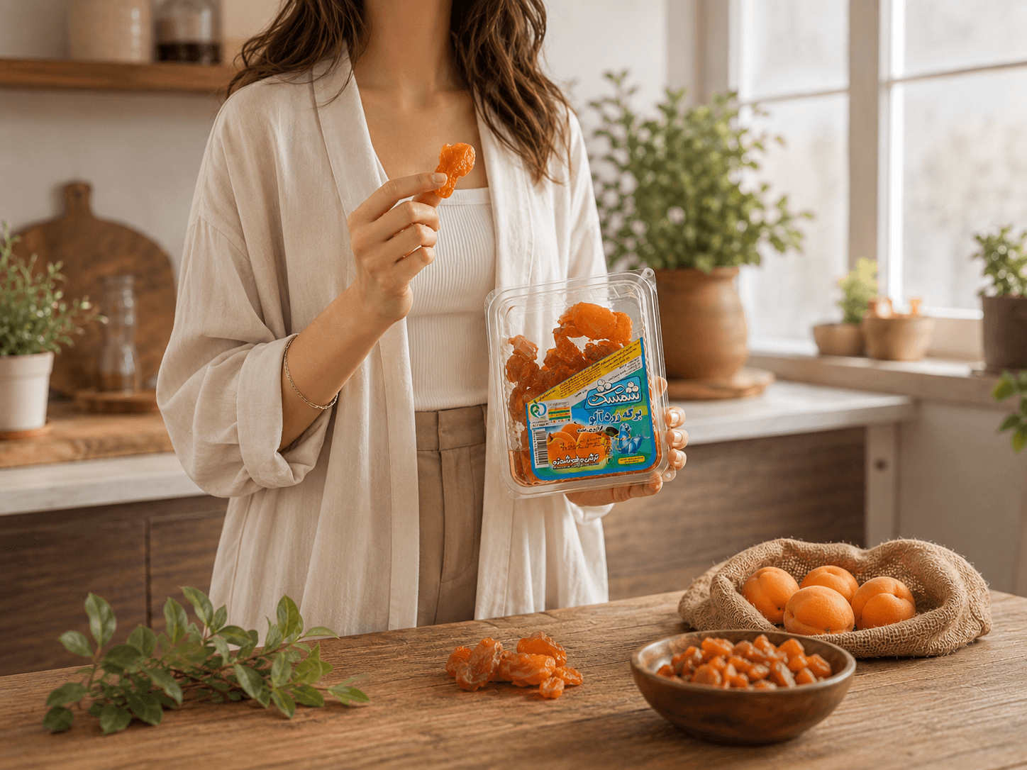 برگه زردآلو؛ طعمی میوهای و خوشمزه